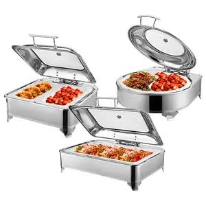 Wholesale Catering Food Warmers Hydraulic Shaft Chafing Dish Buffet Stove