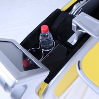 Accoudoirs arrière en alliage d'aluminium de haute qualité pour l'intérieur de voiture, console centrale avec table escamotable, kits intérieurs pour véhicules professionnels/luxe