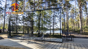 Casa Diminuta Contenedor Moderna en <span class=keywords><strong>Bosque</strong></span>, Montaña y Lago para Resort, Villa <span class=keywords><strong>de</strong></span> <span class=keywords><strong>Camping</strong></span> Campestre, Hogar Móvil o Hotel con Espejos <span class=keywords><strong>de</strong></span> Vidrio - Product Image 3