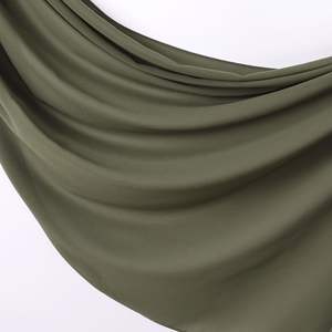 Zifeng OME haute qualité bonne sensation couleur unie perle en mousseline de soie longue écharpe pince à épiler <span class=keywords><strong>coin</strong></span> bord droit en mousseline de soie écharpe - Product Image 3