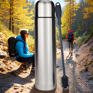 Bottiglia <span class=keywords><strong>Termica</strong></span> <span class=keywords><strong>Milu</strong></span> in Acciaio Inox da 1L, Isolamento Sottovuoto per Oltre 24 Ore, Senza BPA, Design Minimalista per il Trasporto - Product Image 2