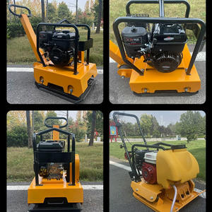 Alta Qualidade Elétrica Reversível Máquina De Compactador De Placa Vibratória Compactador De Solo De Pavimento Rodoviário Alta Intensidade Vibração Reversa - Product Image 4