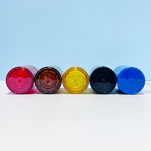 Tubos cilíndricos de plástico multicolor para desodorante en barra con tapa de rosca para cuidado personal - Product Image 3