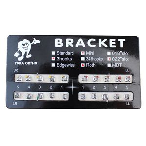 <span class=keywords><strong>Dental</strong></span> Ortho Mini <span class=keywords><strong>Roth</strong></span> 022 Slot Metallo Bretelle Staffa - Product Image 3
