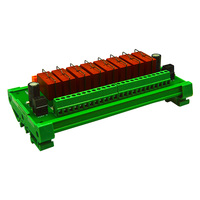 TE 8-Channel AC Modul Relay Elektromagnetik, 16A G2R-1-E Poin Umum Independen NPN dan PNP Universal AC220V