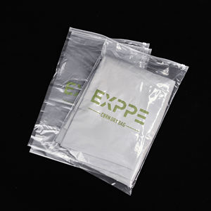 Bolsa de Plástico Transparente Esmerilada con Cierre, Personalizada para Empacar Camisetas, con su Propio Logotipo Impreso, Venta al Por Mayor - Product Image 2