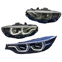DBH pour BMW Série 4 M3 M4 F80 F82 F32 Phares avant LCI Phares avant jaunes et blancs DRL 2013-2017 Style IKON Phares LED V2