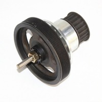 Pièces d'ascenseur modernes en acier : Rouleau de porte d'ascenseur d'hôtel, Accessoires de grue élévatrice, Moteur de porte DO2000, Arbre de transmission par courroie FAA198L1