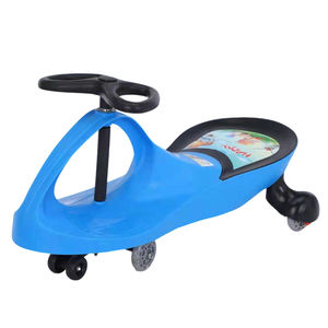 音楽と光るホイール付き新型ベビースイングカー、2～4歳のお子様向けの良いプラスチック製ライトトイ - Product Image 1