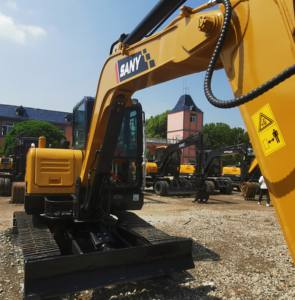 Excavadora Usada de Marca China Sany SY60C, Maquinaria de Construcción de Segunda Mano, Sany 60, Excavadora Pequeña de 6 Toneladas en Venta - Product Image 2