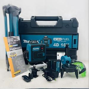 Niveau <span class=keywords><strong>Laser</strong></span> Professionnel et Bricolage Pas Cher 4D 16 Lignes, Outil à Main, Niveau <span class=keywords><strong>Laser</strong></span> Makita avec Lumière Verte Rotative - Product Image 2