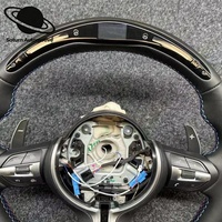 Volant sport en cuir LED adapté aux BMW Série 1, 2, 3, M2, M5, M3, M6, F80 M4, F82, F30, F31, F20, F21, F22, F23, F32