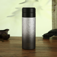 Bouteille d'eau thermos de luxe haut de gamme avec doublure intérieure sans soudure, maintien de la chaleur 24h, écologique pour l'extérieur/le bureau