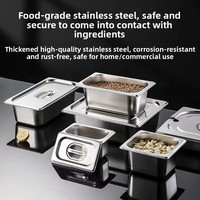Bac Gastronorm Perforé Anti-Emmêlement en Acier Inoxydable Style Européen Marque JJD, Fournisseur Chinois pour Hôtels et Restaurants