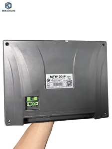 MT6103IP HMI หน้าจอสัมผัสอุตสาหกรรม อินเทอร์เฟซระหว่างมนุษย์กับเครื่องจักร แหล่งจ่ายไฟ 24V จอแสดงผลแบบสัมผัสสำหรับควบคุมอุตสาหกรรม - Product Image 1