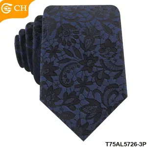 Polyester Tie Men Wholesale Fashion Design Fabric Corbatas Floral Dot Diamond Paisley Fancy Neckties Custom Men's Personalized Polyester Ties
