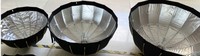 Triopo KL-105 105CM Boîte à lumière pliable argentée à verrouillage rapide avec monture Bowens