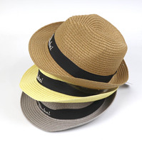 Chapeau Panama en papier à dentelle de qualité supérieure pour l'été, style sauveteur, unisexe, à large bord, pour le surf, la pêche, les voyages, décontracté, avec logo personnalisé – Grande Vente