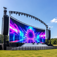 Écran d'affichage LED P2.976 P3.91, panneau LED en aluminium moulé sous pression, assemblage de cabinet, écran LED extérieur étanche pour location