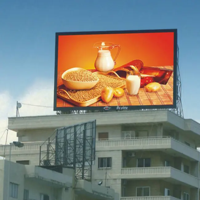 Yüksek parlaklık açık büyük reklam ekranı