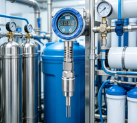 Conductimètre intégré 24V DC, transmetteur de conductivité EC en ligne, capteur de surveillance de la qualité de l'eau industrielle