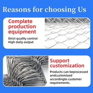 <span class=keywords><strong>Rouleau</strong></span> <span class=keywords><strong>de</strong></span> clôture en treillis métallique galvanisé et recouvert <span class=keywords><strong>de</strong></span> PVC, maille losange, en acier calibre 9, pour jardin - Product Image 3