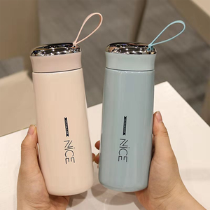 Portable Travel Glass Tea <b>Infuser</b> <b>Bottle</b>, 400ml Leakproof Drinking Cup Wholesale - Product Image 2