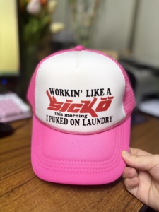 Verão ajustável malha Trucker Hat 5-Panel Street Style Cap Jersey Oxford Terry Com alça confortável Design de dois tons - Product Image 5