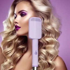 <span class=keywords><strong>Rizador</strong></span> de Pelo Eléctrico de 32 mm, <span class=keywords><strong>Rizador</strong></span> de Pelo Casero con LED, Artefacto para Rizar el Cabello, Calentador PTC, <span class=keywords><strong>Ondas</strong></span> Grandes, Rizado Fácil - Product Image 6