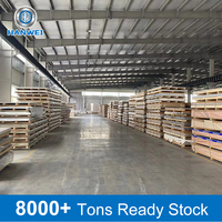 Pelat Aluminium 2A11 Temper T6 Permukaan Halus Berlapis untuk Rangka Struktural dan Perlengkapan Pesawat Terbang