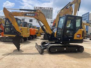 รถขุดขนาดเล็กมือสอง SANY 60C น้ำหนัก 6 ตัน สำหรับขุดร่องปลูกในสวนผลไม้  ออกแบบประหยัดพลังงาน  สามารถทำงานได้หลากหลายพื้นที่ - Product Image 3