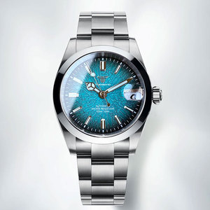 <span class=keywords><strong>Montre</strong></span> de <span class=keywords><strong>plongée</strong></span> Tandorio nouvelle 36 mm NH35A pour homme, cadran à motif de tasse à thé violet, vert, rouge, verre saphir, 10 ATM, <span class=keywords><strong>bracelet</strong></span> en acier inoxydable - Product Image 6