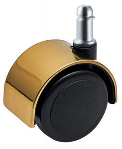 2 "PA Rodízios Roda para Móveis Cadeira de Escritório Cor Dourada Forte Suporte Giratório Ergonômico Chefe Cadeira De Escritório Roda - Product Image 2