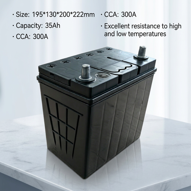 POWSEA 12V 35Ah 10.8kg 410 CC Car Battery New Replacement/Repair 12-Month Warranty Model 40B19/NS40Z/NS40ZL Hebei Origin