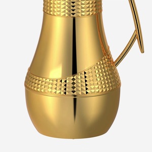 Bán Buôn Ả Rập Phong Cách Dallah Glass Refill Vàng Chân Không Flask Coffee Pot Set 500Ml + 800Ml Phích Cà Phê Nồi - Product Image 6