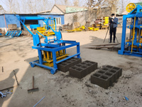 Machine de ponte QTM4-40 Kaidong machine de fabrication de blocs de béton machine de fabrication de briques de ciment