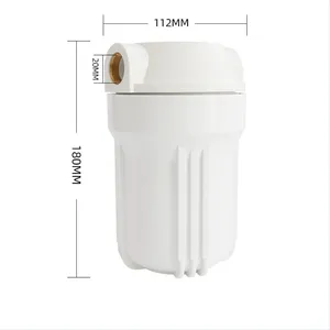 घरेलू उपयोग के लिए घरेलू पीने के लिए 5" पानी फिल्टर बड़ा सफेद फिल्टर कारतूस