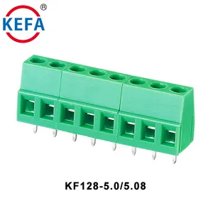 KEFA KF128-5.0/5,08mm 5,00 de PCB de 5,08mm de paso bloque bloques de terminales