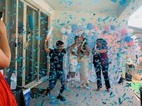 Confettis de 40 cm pour Fêtes d'Anniversaire, Fournisseurs de Confettis, Confettis en Gros pour Carnaval Nouveau