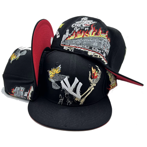 Casquette en coton brodée 3D, broderie en relief personnalisée, streetwear, casquette snapback - Product Image 2