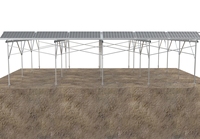 Support de montage au sol pour structure agricole Système d'énergie solaire Pv pour panneau solaire agricole