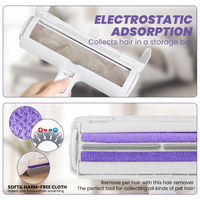 TIZE Promotion : Brosse de toilettage pour animaux personnalisable avec logo, Brosse à poils pour canapé et tapis, Rouleau anti-poils réutilisable et autonettoyant pour chiens et chats