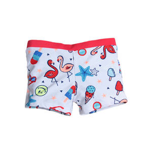 Costume da bagno ad angolo piatto per ragazzi costume da bagno per bambini traspirante moda costume da bagno da spiaggia per cartoni animati - Product Image 3