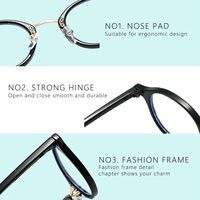 Lunettes de lecture simples Shoneray 2026 en gros pour femmes, anti-lumière bleue, usage quotidien au bureau, monture ovale fine et légère, verres transparents