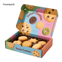 Boîte d'expédition de pâtisserie à 6 compartiments avec impression couleur en gros, boîte cadeau en papier personnalisée avec logo pour l'emballage de biscuits, cupcakes et pâtisseries
