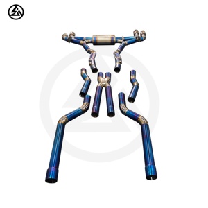 CSZ Accesorios Catback Silenciador Tubo de escape Valvetronic Titanio Acero inoxidable para <span class=keywords><strong>BMW</strong></span> X5M F95 <span class=keywords><strong>X6M</strong></span> F96 4,4 T Accesorio para - Product Image 4