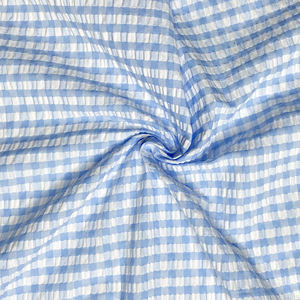 Harvest TC-hilo <span class=keywords><strong>de</strong></span> poliéster <span class=keywords><strong>de</strong></span> rayón teñido, seersucker, tela autograbada <span class=keywords><strong>de</strong></span> burbuja chambray para camisa y vestido <span class=keywords><strong>de</strong></span> ropa <span class=keywords><strong>de</strong></span> <span class=keywords><strong>volantes</strong></span> - Product Image 3