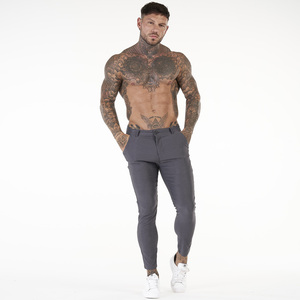 Gingtto personalizado al por mayor Chinos pantalones de vestir hombres en Stock Skinny Chino hombres pantalones Gabiting Chino pantalones hombres - Product Image 5