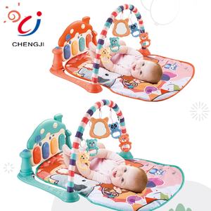 Tapis de sport pour enfants, avec cadre de Fitness pour les pieds, tapis de jeu pour bébés, avec musique, jouets doux, Oem, vente en gros, - Product Image 1