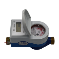 Durable Brass Housing RF IC Card Prepaid Water Meter, Tamper Proof Smart Meter To Prevent Illegal Water Stealing
